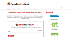 Desktop Screenshot of canadianfreestuff.com